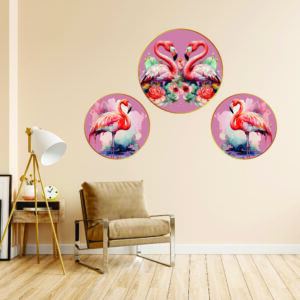 Flamingo Wall Art | Flamingo Canvas Art | Katchy Print